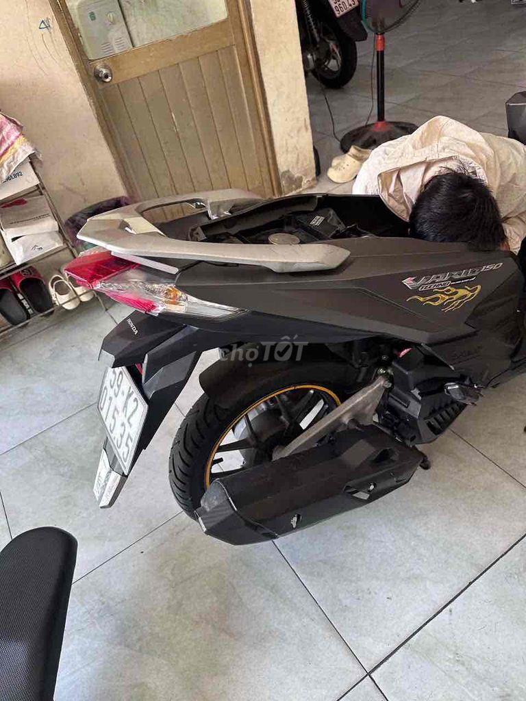 Honda Vario 150 2017 Черный Индонезия 30 000 км номера Хошимина