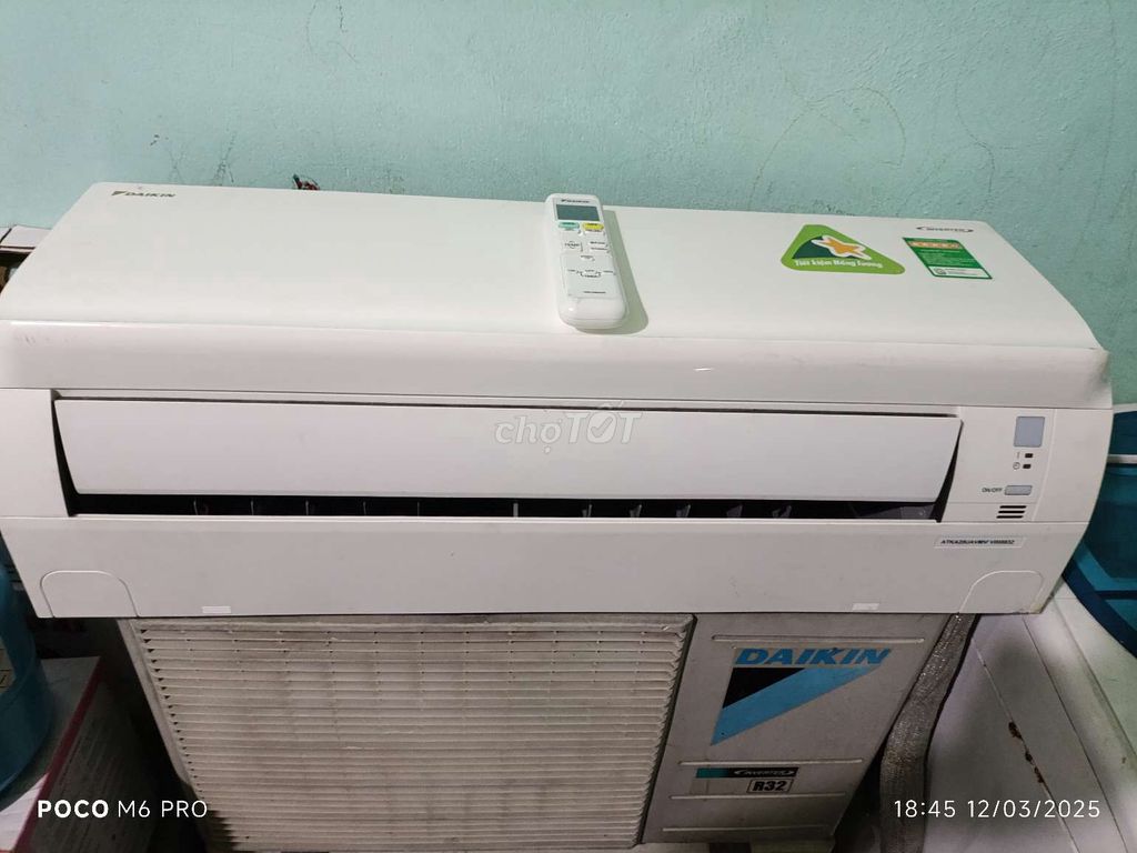 Máy lạnh DAIKIN INVERTER. 1hp.