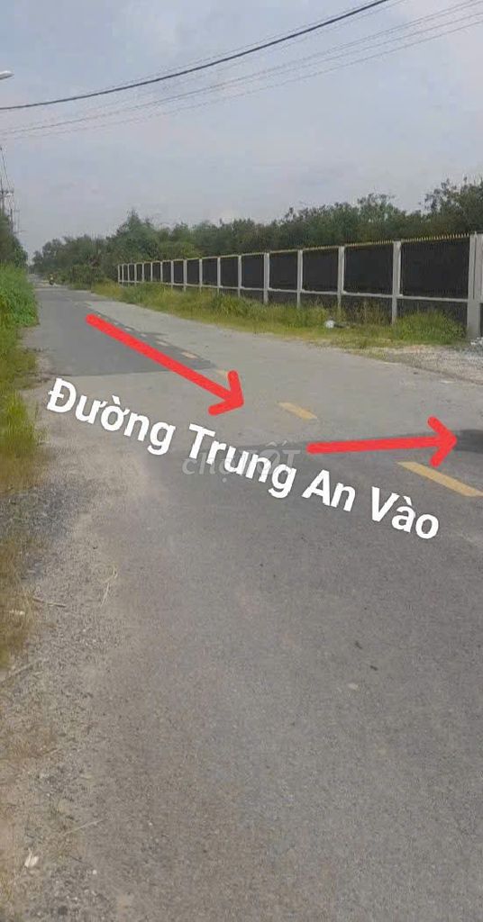 ĐẤT SỔ ĐỎ 1708M2, TRUNG AN, CỦ CHI, XE Ô TÔ VÀO TẬN ĐẤT