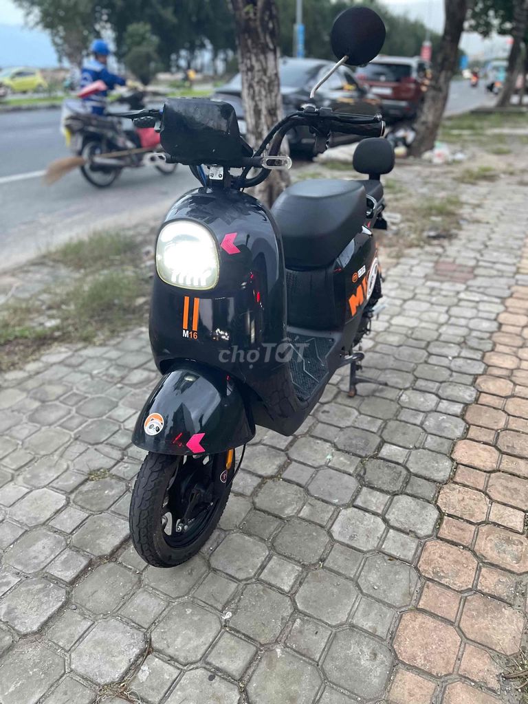 Xe đạp điện M16 màu Đen. Mua bán Xe điện tại Quận Thanh Khê Đà Nẵng được đăng bởi Mạnh hình 1