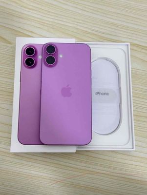 iPhone 16 Plus 128GB Hồng FULLBOX BH APPLE 11/2025