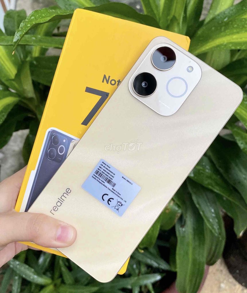 Điện thoại Realme Note 70 Fullbox,Chính hãng 100%. Mua bán Điện thoại tại Quận Bình Thạnh Tp Hồ Chí Minh được đăng bởi TMOBILE GIÁ TỐT NHẤT hình 1