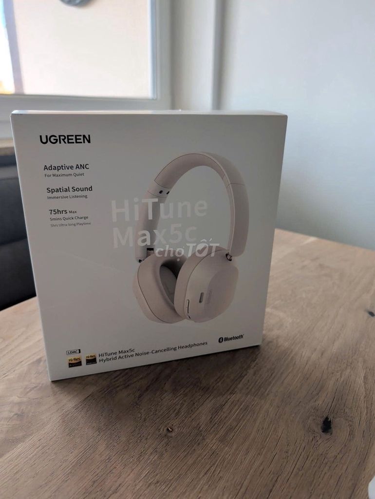 Tai nghe bluetooth chụp tai Ugreen Max5c new seal. Mua bán Tivi, Âm thanh tại Quận Hà Đông Hà Nội được đăng bởi Hoàng Ngọc Anh hình 1