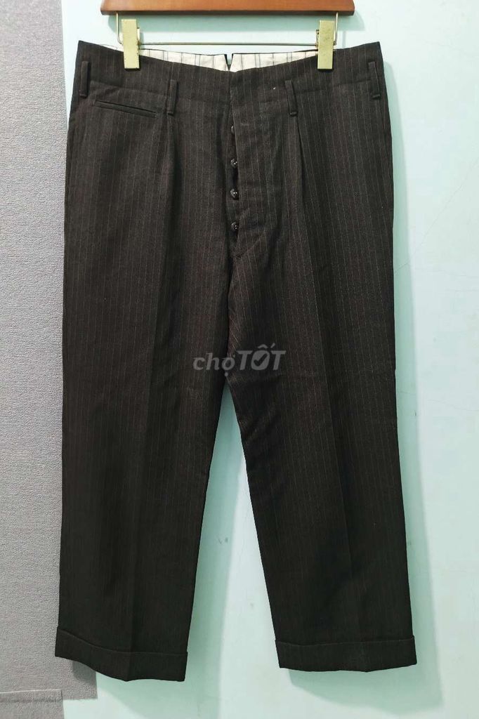 wool pants 40-50s. Mua bán Quần áo tại Thành phố Thuận An Bình Dương được đăng bởi Mê Vintage hình 1