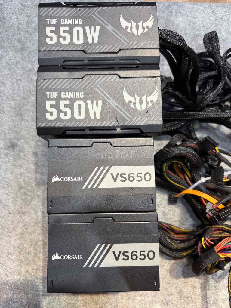 Nguồn Tuf Gaming 550W, Corsair VS650 650W 80plus. Mua bán Linh kiện (RAM, Card...) tại Quận 12 Tp Hồ Chí Minh được đăng bởi Anh Tuan hình 1