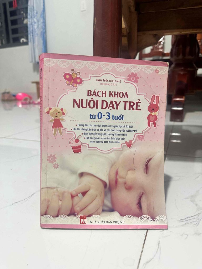 Cẩm nang Bách Khoa Nuôi Dạy Trẻ 0-3 tuổi. Mua bán Sách tại Huyện Xuân Lộc Đồng Nai được đăng bởi nhung nguyen hình 1