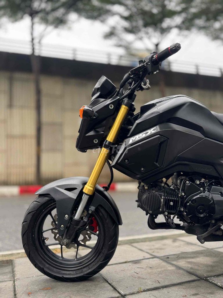 Honda MSX125 2022 Черный матовый б/у в отличном состоянии