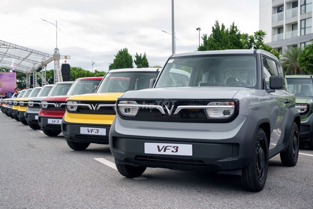 VF3 SẴN XE GIAO NGAY SG !!! ĐỦ CÁC MÀU CHỜ ANH CHỊ. Mua bán Ô tô tại Thành phố Thủ Đức Tp Hồ Chí Minh được đăng bởi Nguyễn Bảo VINFAST Miền Nam hình 2