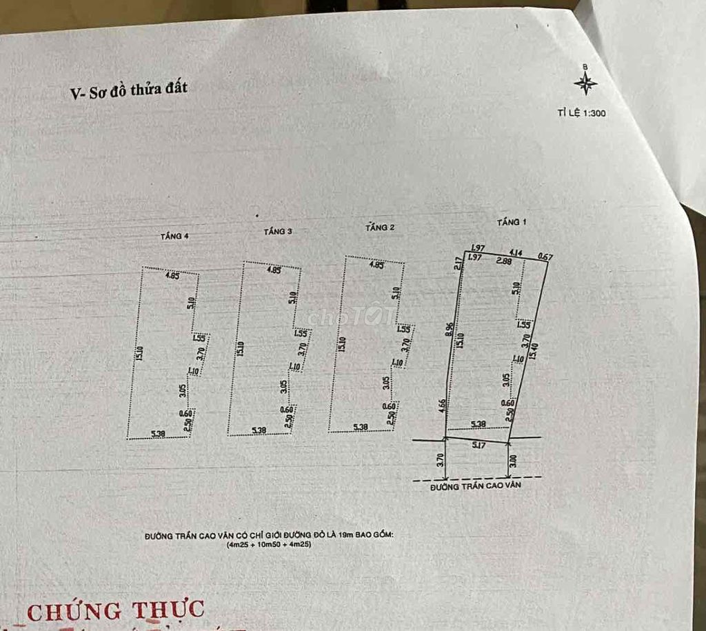 Một Số Căn Nhà MT đường TRẦN CAO VÂN ( Vị trí Đắc Địa Kinh doanh Buôn