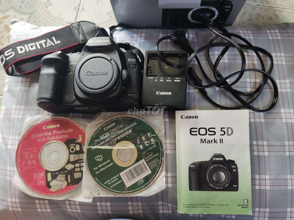 Canon 5D2 Fullbox kèm thẻ CF 32GB