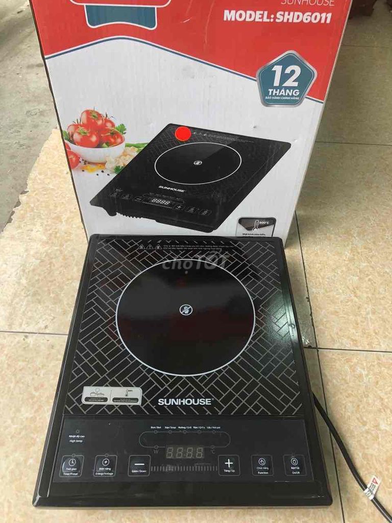 Bếp hồng ngoại Sunhouse SHD6011 Đen. Mua bán Bếp, lò, đồ điện nhà bếp tại Quận Hoàng Mai Hà Nội được đăng bởi Nguyễn Thu Huyền hình 1