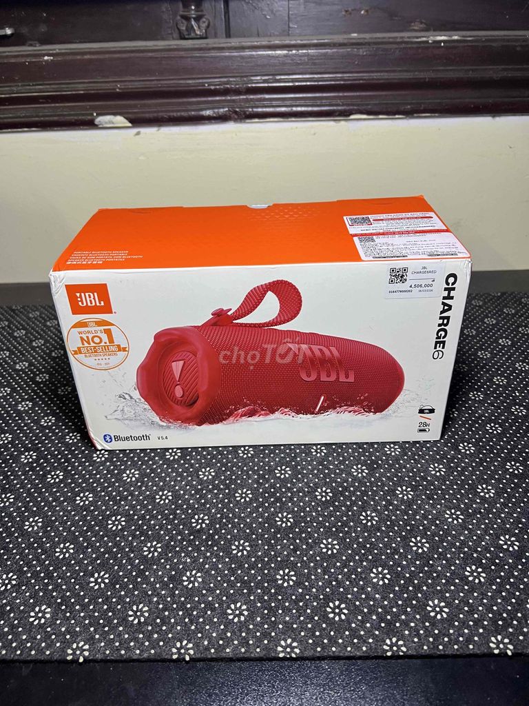 Loa Bluetooth JBL Charge 6 Đỏ Mới. Mua bán Tivi, Âm thanh tại Quận 12 Tp Hồ Chí Minh được đăng bởi Bảo hình 1