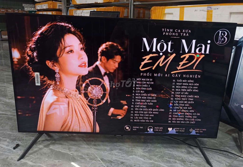 Thanh lý 43 Samsung Qled, màn mới 100%. Mua bán Tivi, Âm thanh tại Quận Cẩm Lệ Đà Nẵng được đăng bởi Nguyễn Thị Ngọc hình 1