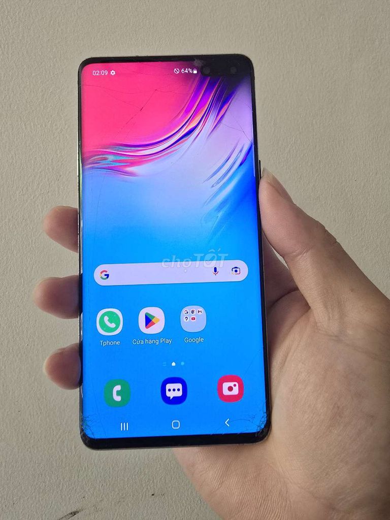 Samsung Galaxy S10 5G Tím Vỡ kính. Mua bán Điện thoại tại Quận Hải Châu Đà Nẵng được đăng bởi anh quân hình 1