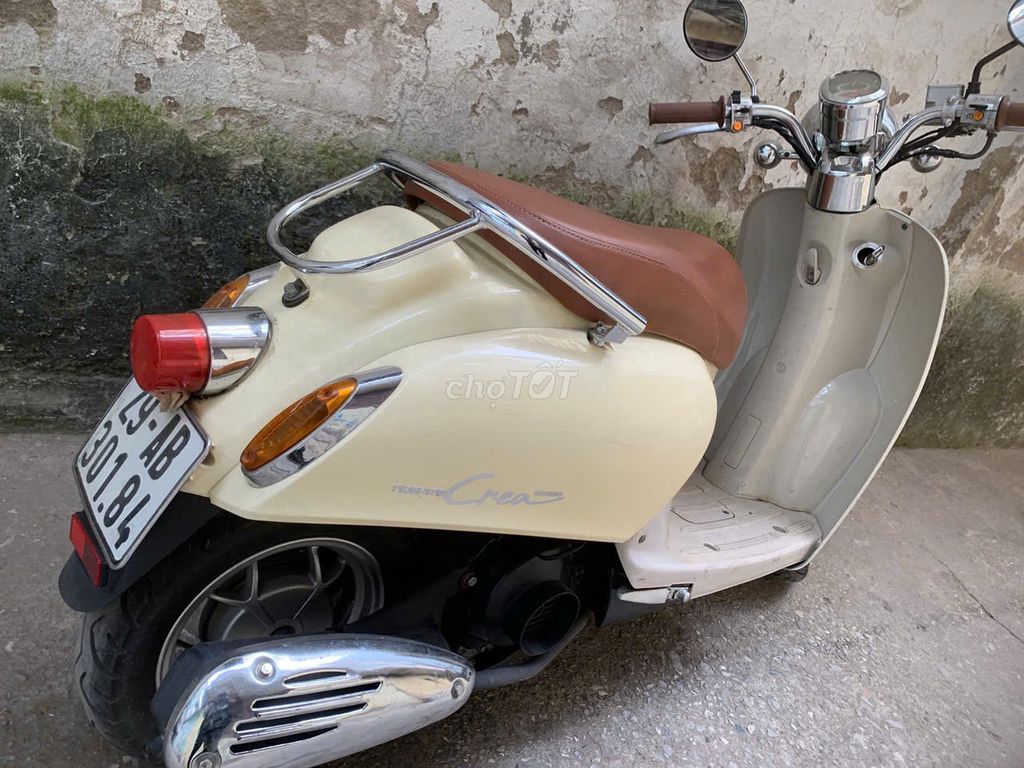 Honda Crea 2022 Vàng kem. Mua bán Xe máy tại Quận Hoàng Mai Hà Nội được đăng bởi Minhtuan hình 3