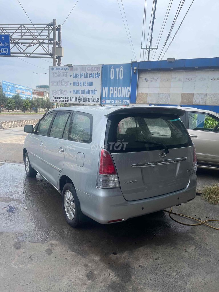 Toyota Innova 2010 G Bạc. Mua bán Ô tô tại Thành phố Biên Hòa Đồng Nai được đăng bởi Nhan Hùng Thanh Phong hình 7