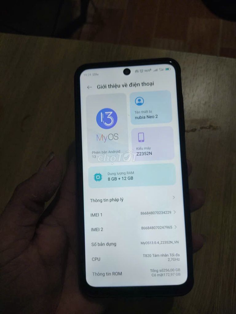Nubia Neo 2. Mua bán Điện thoại tại Huyện Bình Chánh Tp Hồ Chí Minh được đăng bởi Minh Lê hình 1