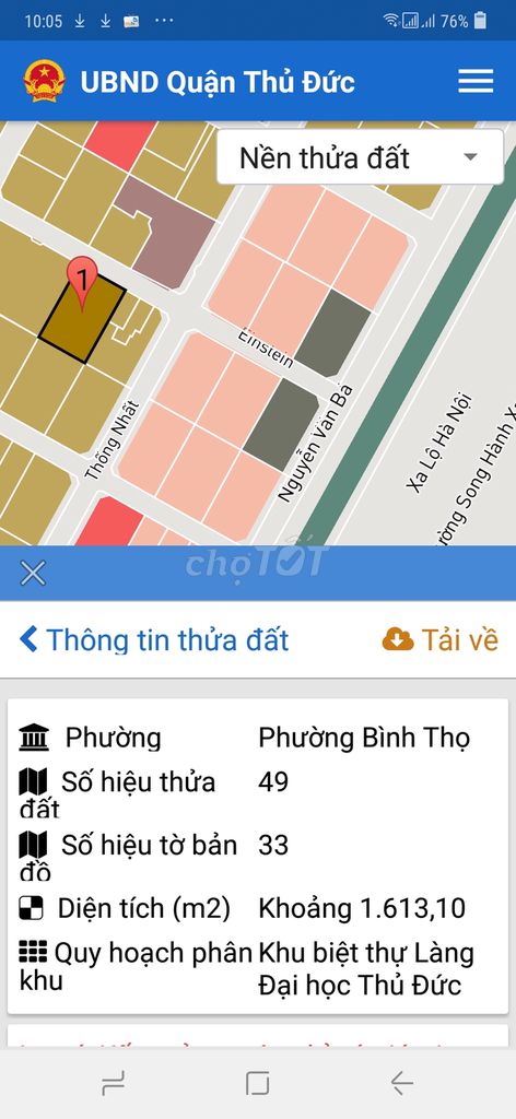 Chủ bán lô hiếm hoi 32x50m (1612m2) ngay trạm Metro, xa lộ Hà Nội