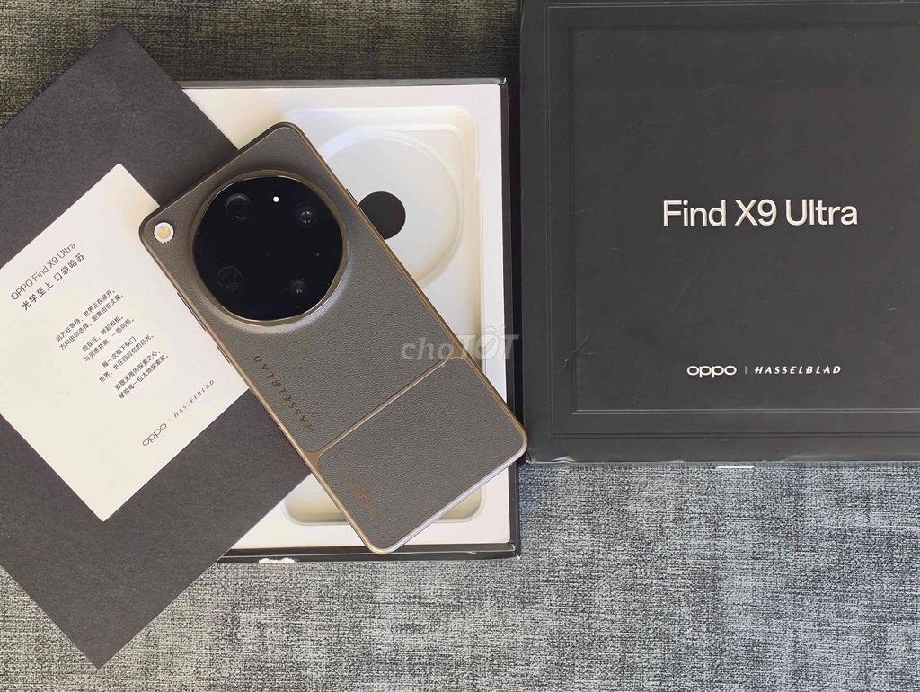 Oppo Find X9 Ultra 256GB Lưng Da Like New Fullbox. Mua bán Điện thoại tại Quận 3 Tp Hồ Chí Minh được đăng bởi Minh Phạm  hình 1