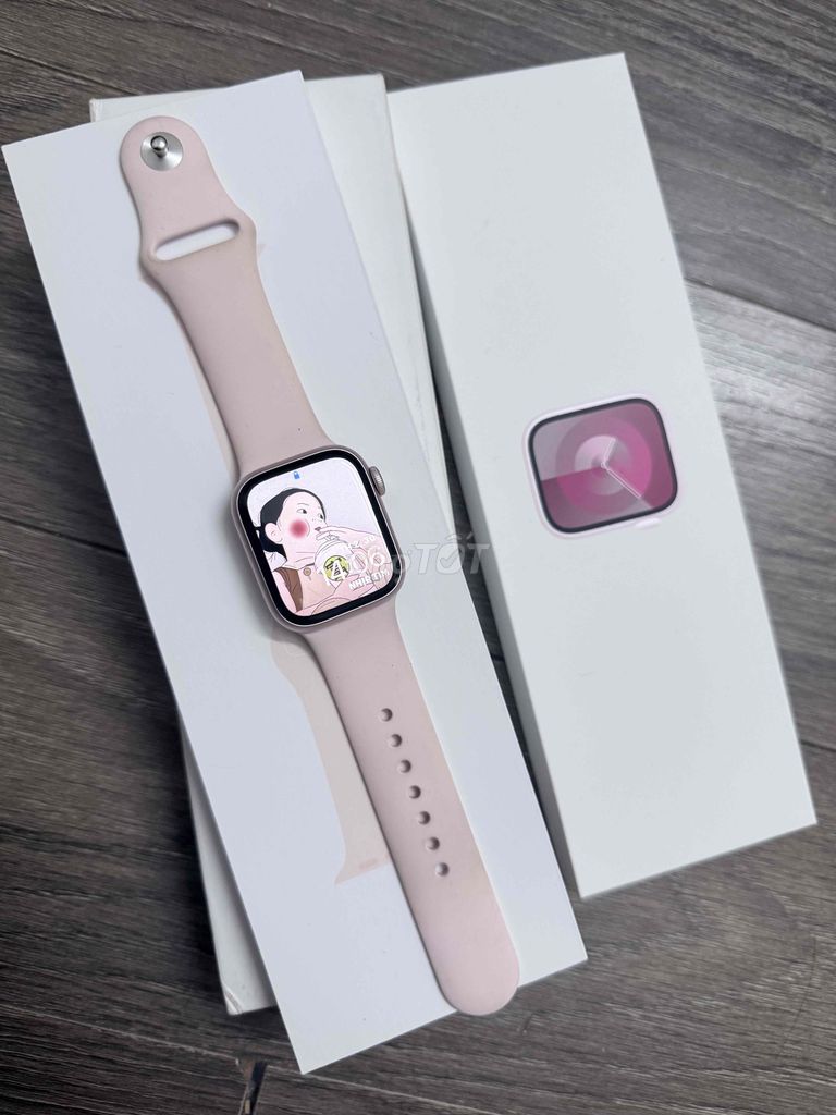 Apple Watch S9 new 99%. Mua bán Thiết bị đeo thông minh tại Quận Hoàng Mai Hà Nội được đăng bởi Thu Thuỷ hình 1