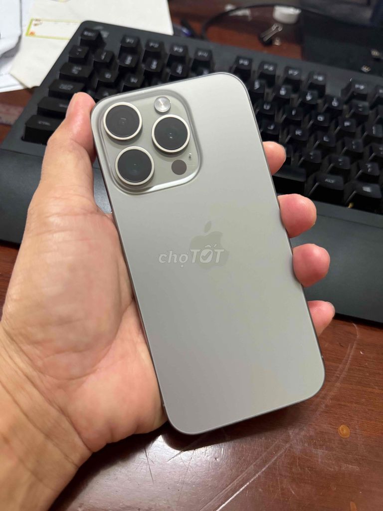 Apple iPhone 15 Pro 128GB lock. Mua bán Điện thoại tại Huyện Châu Thành Kiên Giang được đăng bởi AT Mobile hình 1
