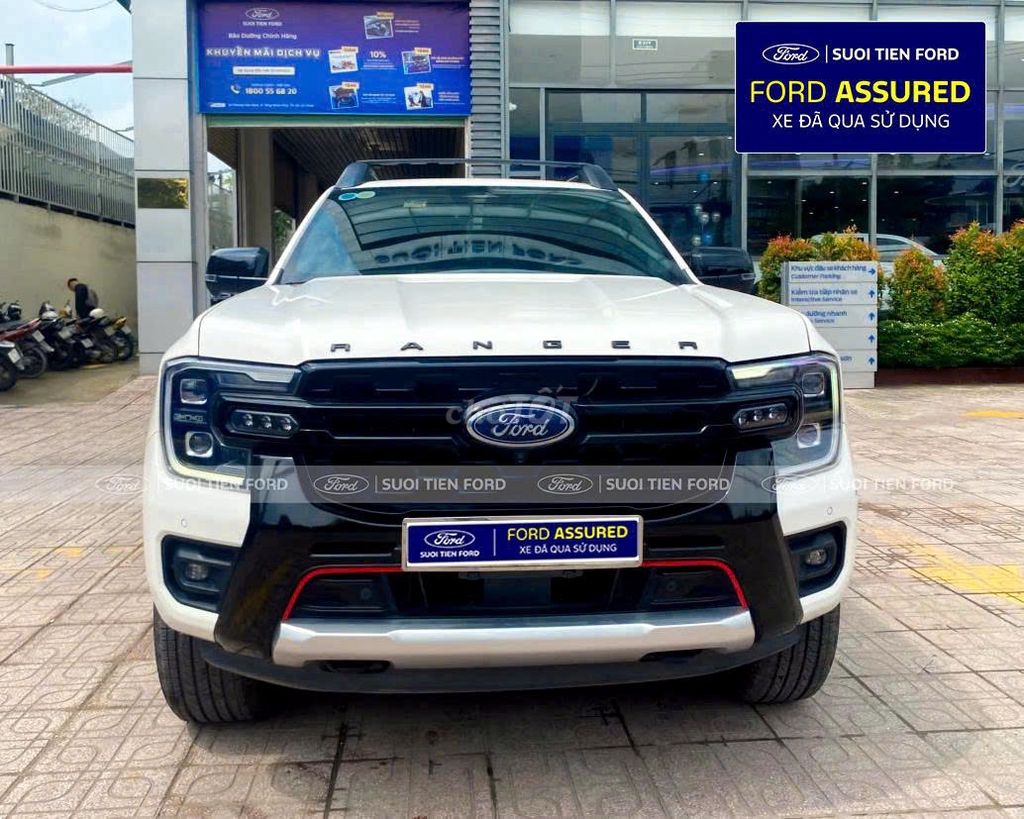 Ford Ranger Stormtrak 4x4 2024 Trắng 17968 km. Mua bán Ô tô tại Thành phố Thủ Đức Tp Hồ Chí Minh được đăng bởi Trần Hiền Ford hình 4