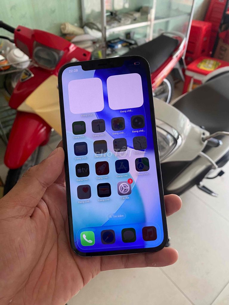 iPhone 12 Pro Max 512GB Xanh Đã sử dụng. Mua bán Điện thoại tại Thành phố Biên Hòa Đồng Nai được đăng bởi LUCAS 6868 hình 1