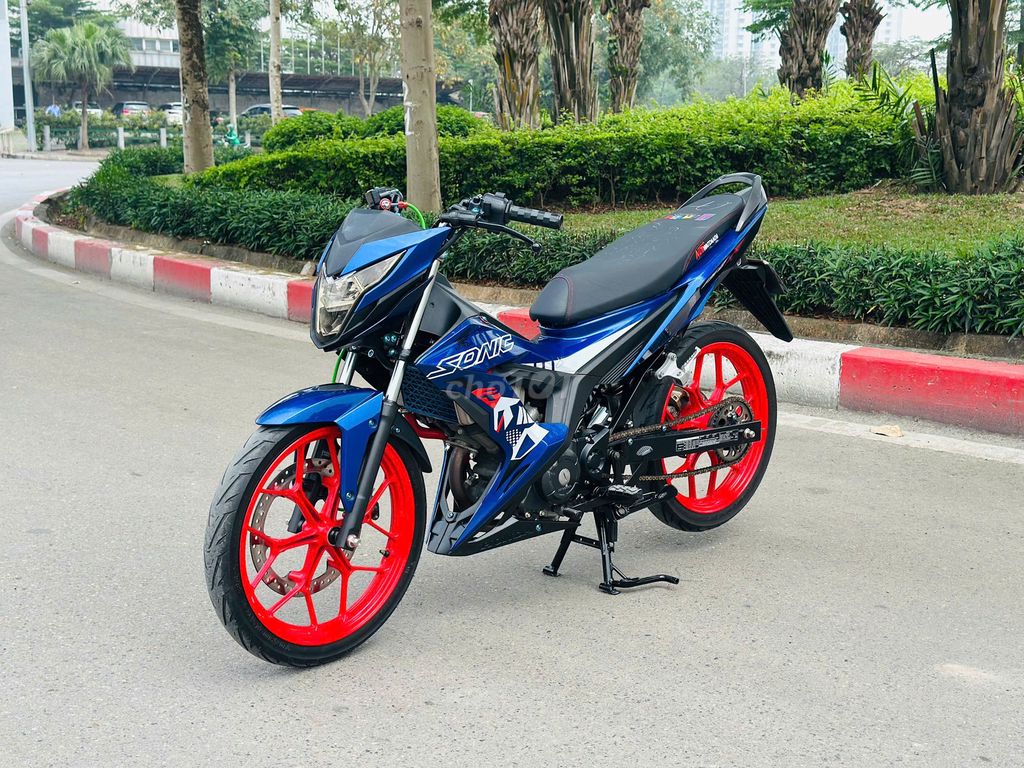HONDA SONIC 150 XANH ĐỘ MÁY ZIN CHÍNH CHỦ CẦN BÁN. Mua bán Xe máy tại Quận Nam Từ Liêm Hà Nội được đăng bởi Hà Thanh hình 2