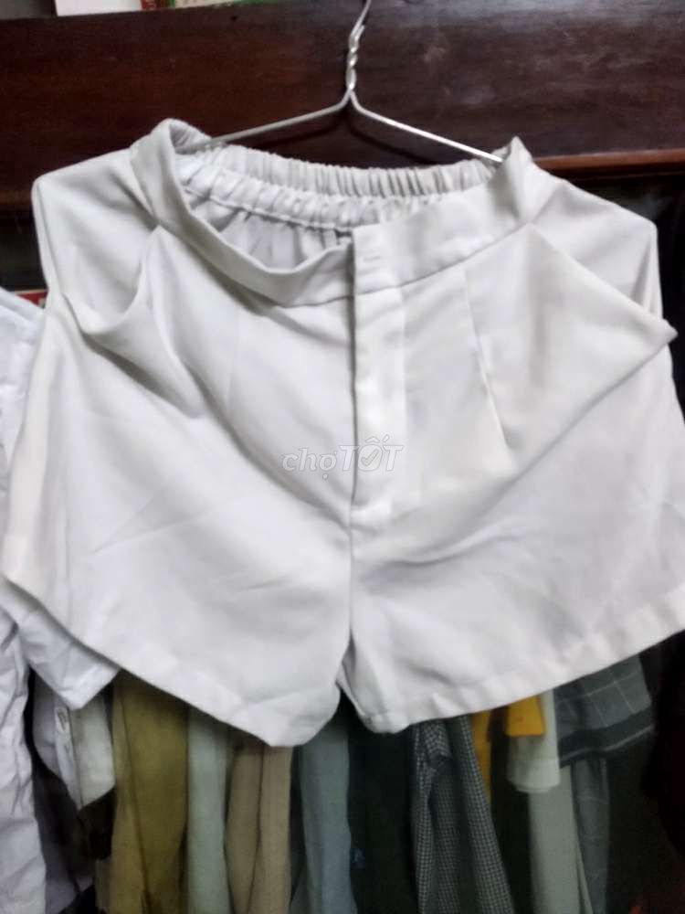 Combo 3m cho bé gái: short và áo phông trắng+thun. Mua bán Mẹ và bé tại Quận Ninh Kiều Cần Thơ được đăng bởi Tứ Quí hình 4