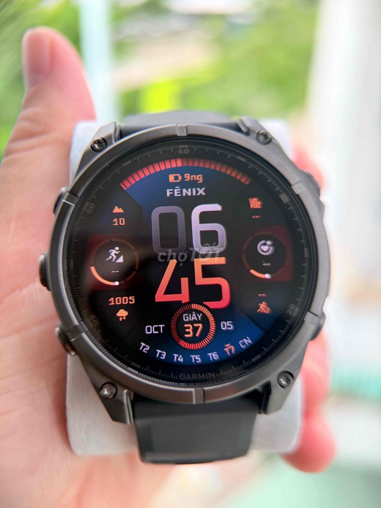 FENIX 8 AMOLED SAPPHIRE ĐEN 47mm FULBOX BH 11/2026