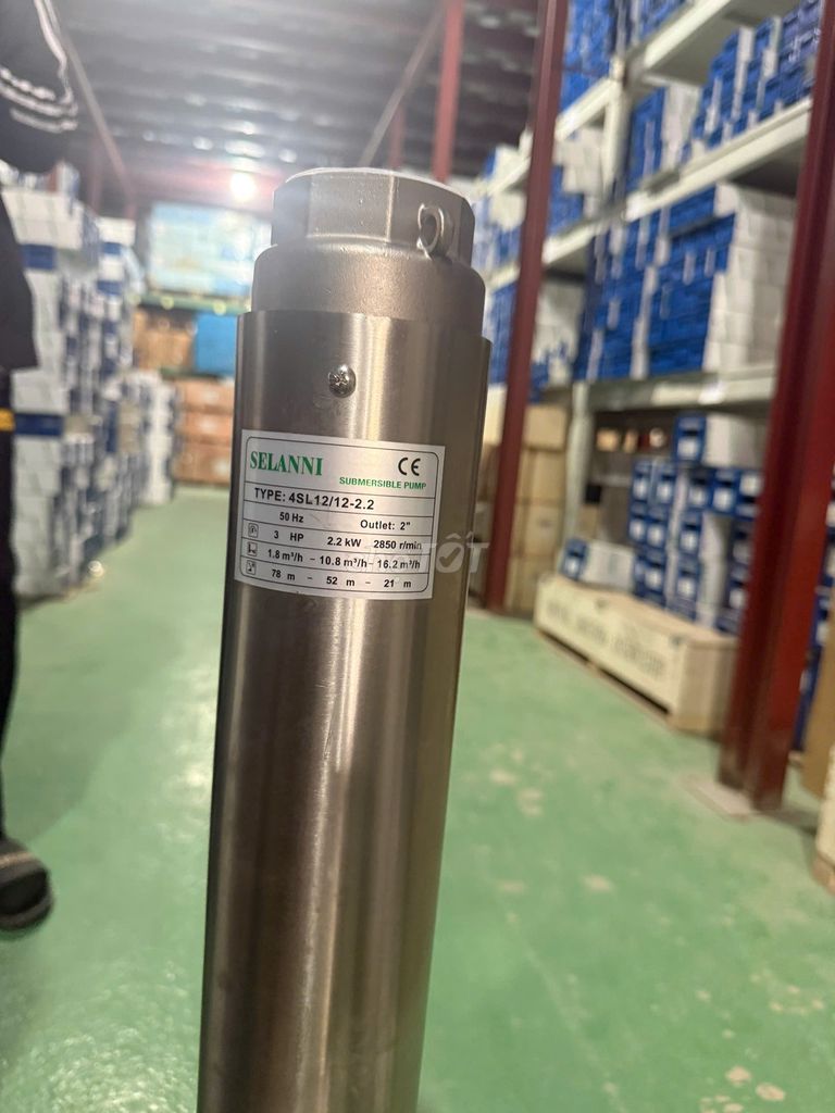 Máy bơm chìm SELANNI 4SL12/12-2.2. Mua bán Đồ chuyên dụng, Giống nuôi trồng tại Quận Hà Đông Hà Nội được đăng bởi Nguyen Tuan Anh hình 1