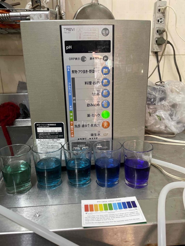 Máy lọc nước ion kiềm TREVI FW-207 Bạc, điện 100v. Mua bán Bếp, lò, đồ điện nhà bếp tại Thành phố Hải Dương Hải Dương được đăng bởi hồ văn út  hình 1