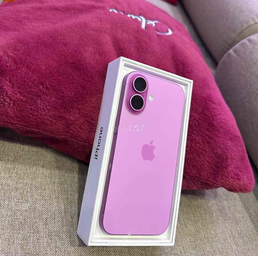 iphone 16plus 128gb hồng vn/a pin100 sạc 58 lần. Mua bán Điện thoại tại Quận 3 Tp Hồ Chí Minh được đăng bởi Nam Á Mobile hình 1