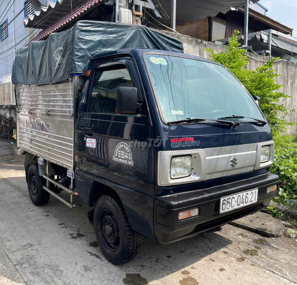 bán gấp suzuki 600kg đời 2015 thùng bạt 1m9. Mua bán Xe tải, xe ben tại Thành phố Thuận An Bình Dương được đăng bởi Hồ Xe Tải hình 1
