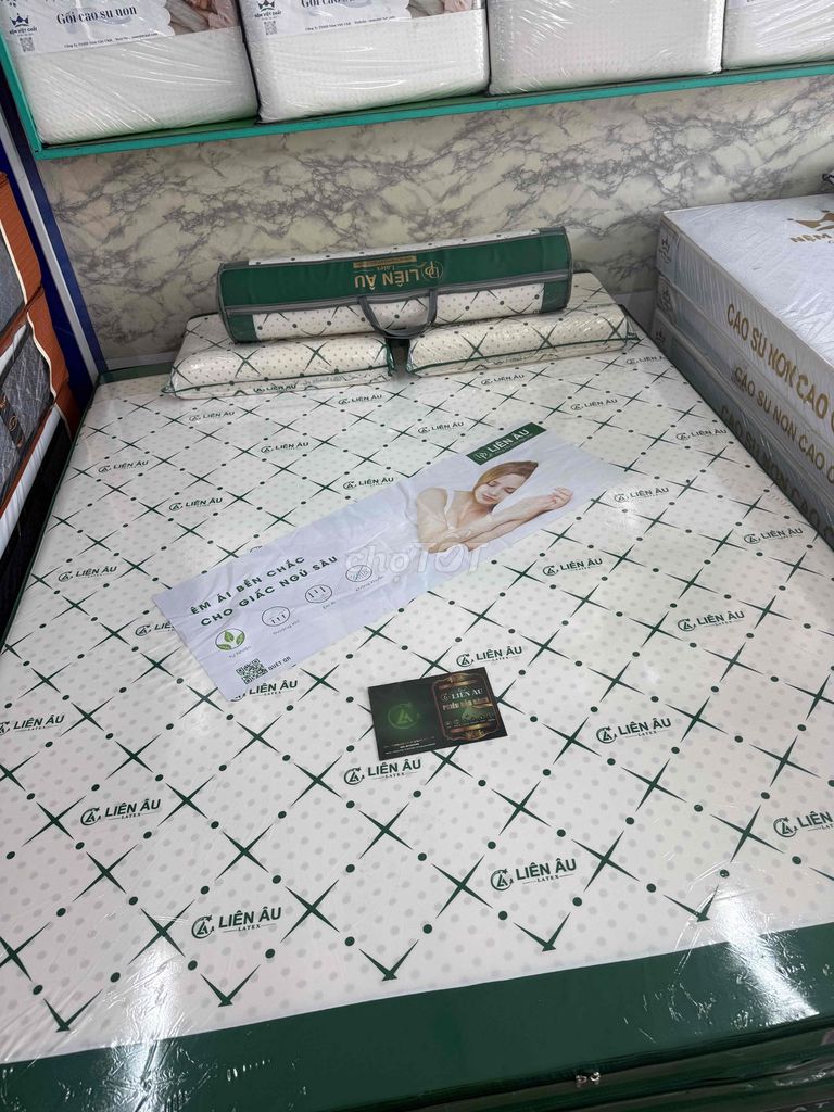 Nệm Liên Âu 80% cao su thiên nhiên. Mua bán Giường, chăn ga gối nệm tại Quận Thanh Khê Đà Nẵng được đăng bởi Võ Phú Hoàng hình 1