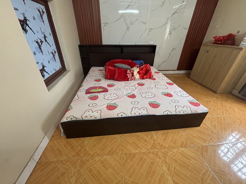 Giường ngủ 1.8m x 2m. Mua bán Giường, chăn ga gối nệm tại Quận Lê Chân Hải Phòng được đăng bởi Nhung Do hình 1