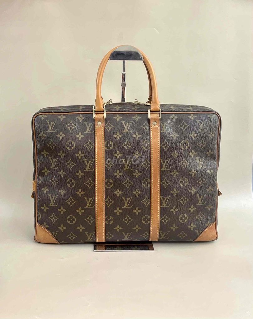 lv monogram porte Documents bag