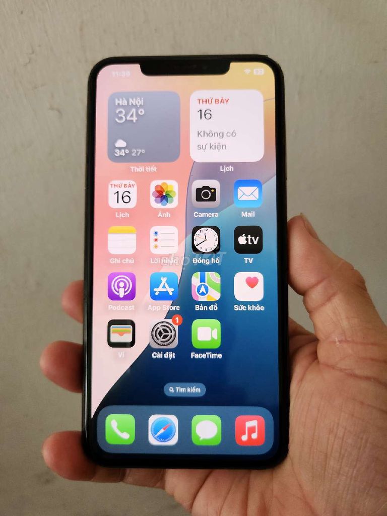 Apple iPhone XS Max Vàng Đã sử dụng. Mua bán Điện thoại tại Quận Lê Chân Hải Phòng được đăng bởi Trần Đạt hình 1