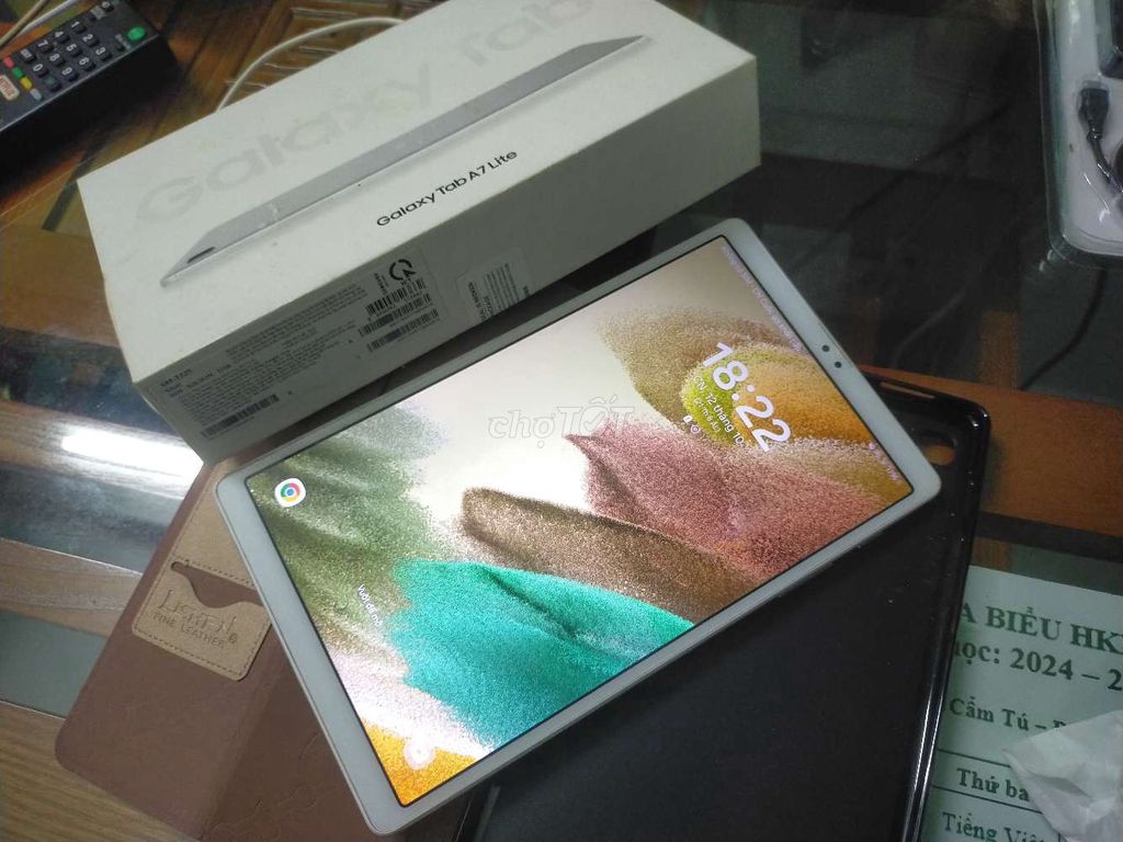 Galaxy tab A7 4G còn hộp và đủ pkien. Mua bán Máy tính bảng tại Quận Gò Vấp Tp Hồ Chí Minh được đăng bởi Quốc Việt hình 1