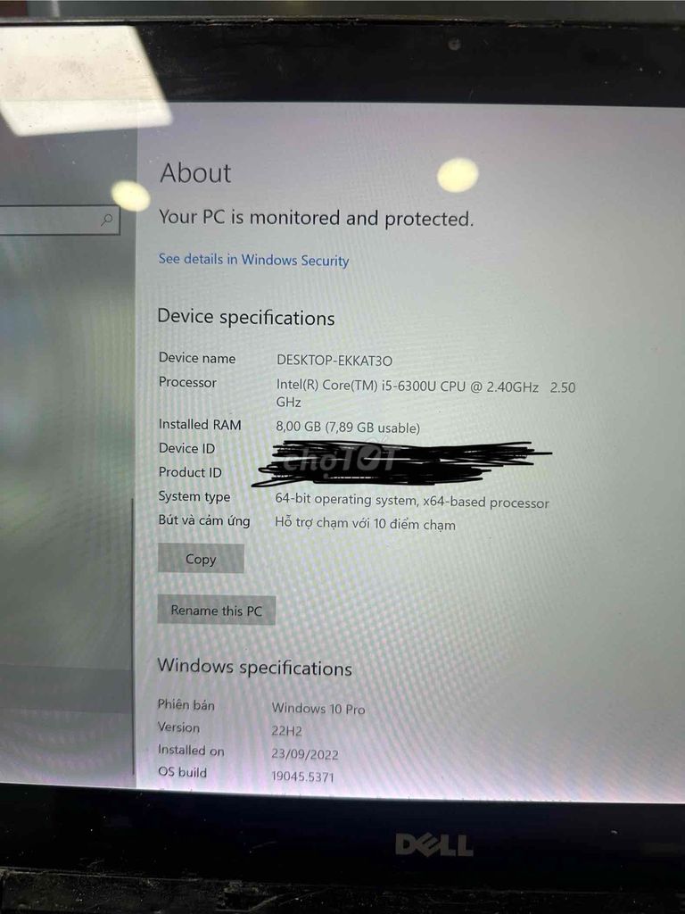 Dell Latitude E7470 i5-6300U 8GB Cảm ứng. Mua bán Laptop tại Quận 12 Tp Hồ Chí Minh được đăng bởi KBIƯN hình 1