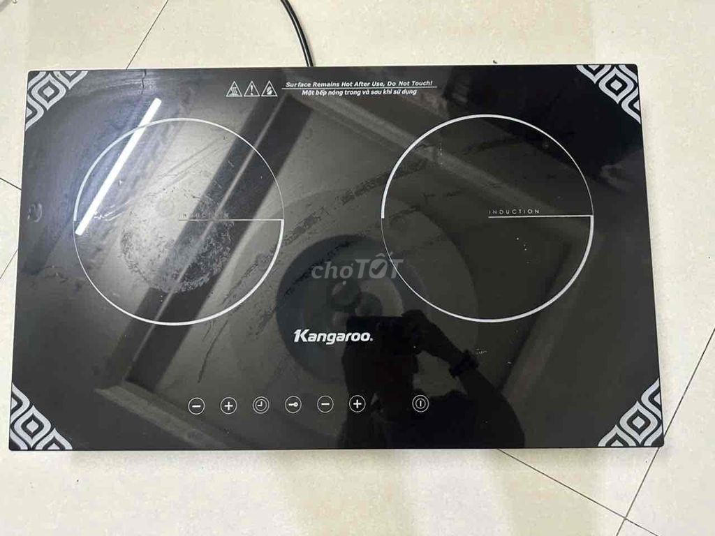 Bếp hồng ngoại Kangaroo 2 vùng nấu Đen. Mua bán Bếp, lò, đồ điện nhà bếp tại Huyện Nhà Bè Tp Hồ Chí Minh được đăng bởi Nguyễn hình 1