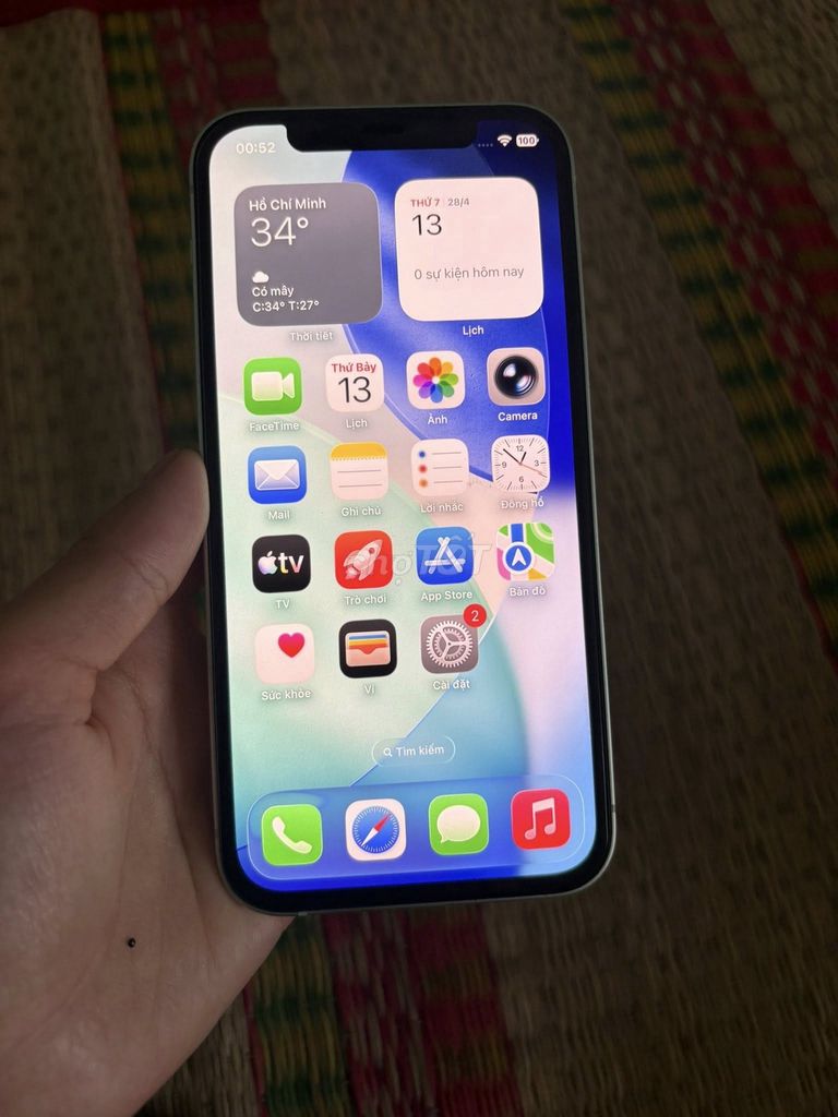 Apple iPhone 12 64GB Xanh lá Mất Face ID. Mua bán Điện thoại tại Quận 1 Tp Hồ Chí Minh được đăng bởi Hội Đồ Điện Tử hình 1
