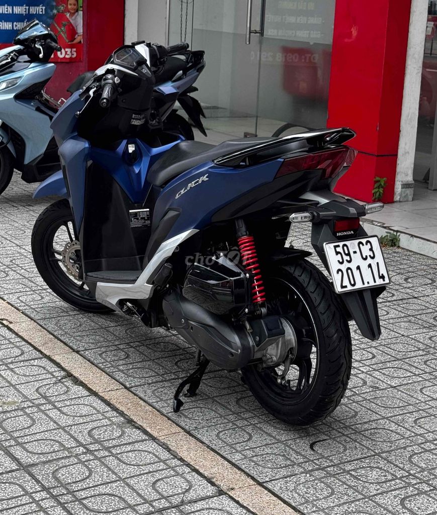 Honda CLICK 150cc 2022 Матовый синий бстп 1 владелец