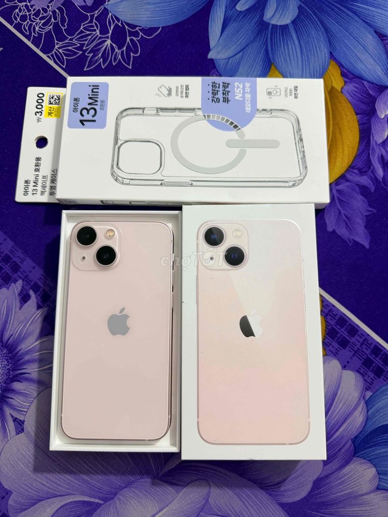 iPhone 13 mini 128GB Hồng zin ốc. Mua bán Điện thoại tại Quận Cái Răng Cần Thơ được đăng bởi Tuấn ĐT Hàn Việt hình 1