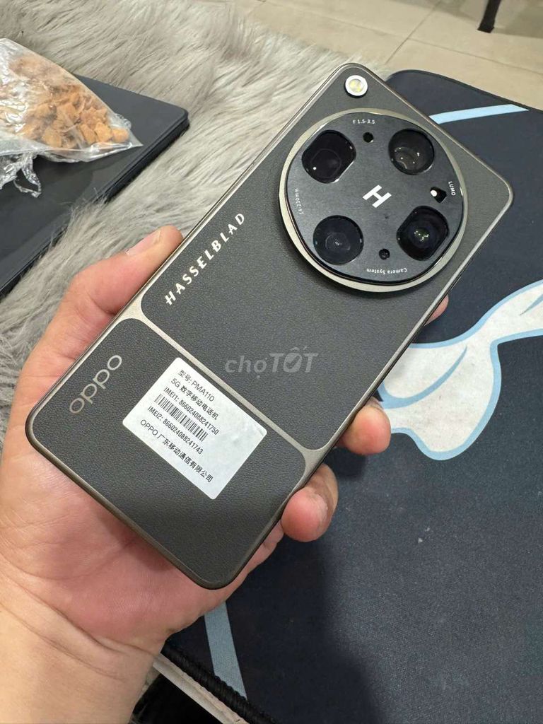 Oppo Find X9 Ultra 512GB Đen Titan. Mua bán Điện thoại tại Quận Bình Thạnh Tp Hồ Chí Minh được đăng bởi Hoàng Giang hình 1