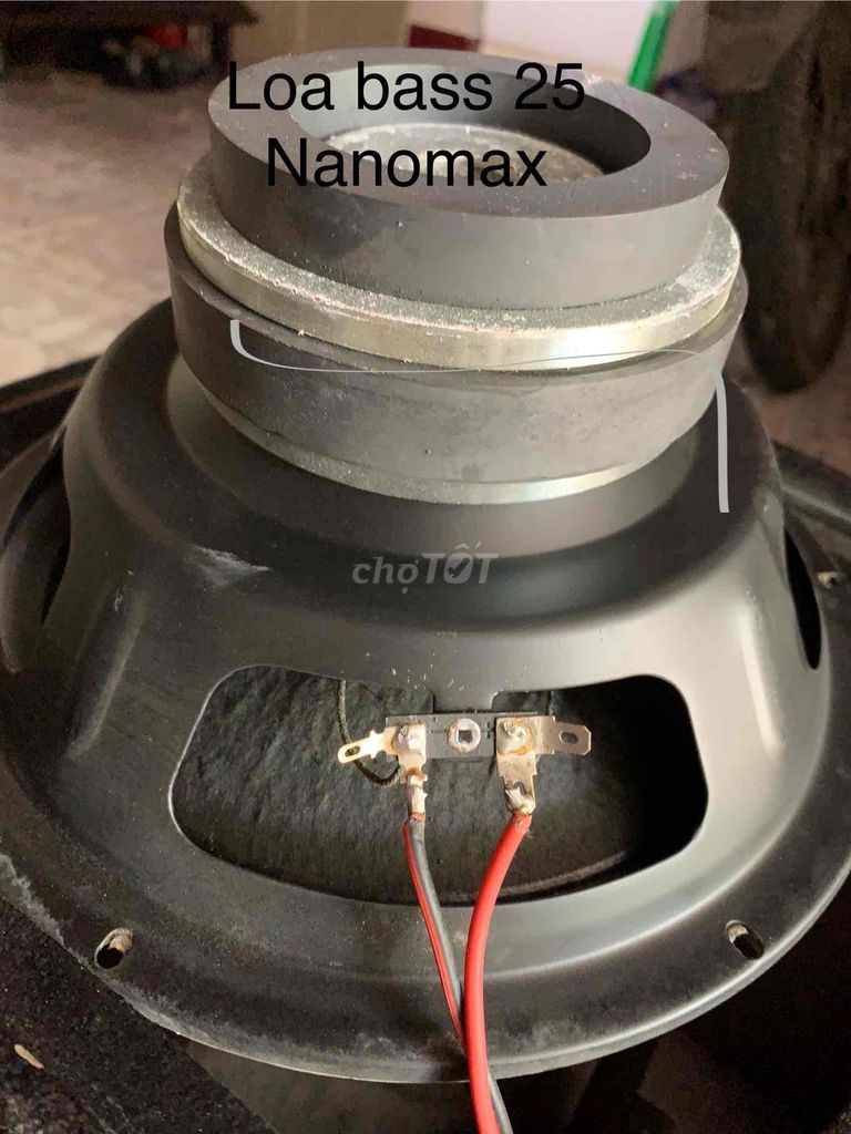 Loa karaoke NANOMAX 25 cm Đen. Mua bán Tivi, Âm thanh tại Thành phố Huế Thừa Thiên Huế được đăng bởi Trần tấn Thiện hình 1