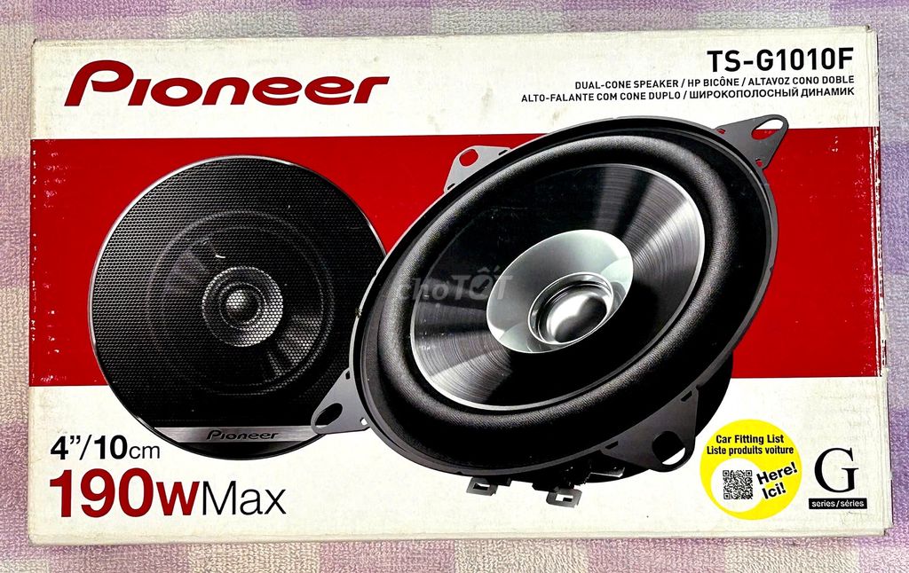 Loa Pioneer TS-G1010F, hàng NEW nguyên thùng 2 cái. Mua bán Tivi, Âm thanh tại Quận Phú Nhuận Tp Hồ Chí Minh được đăng bởi hoa le 4 hình 1