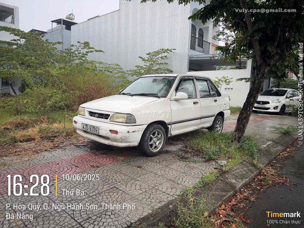 Kia Pride 2002 - 9999 km. Mua bán Ô tô tại Quận Ngũ Hành Sơn Đà Nẵng được đăng bởi Ms Khánh hình 1