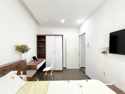 🔥 STUDIO CAO CẤP NGAY 214 NGUYỄN TRÃI – FULL NỘI THẤT – VÀO Ở LIỀN