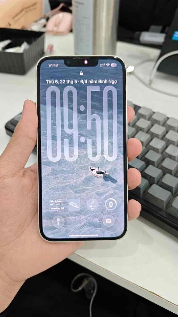 Apple iPhone 13 512GB Trắng. Mua bán Điện thoại tại Huyện Thanh Trì Hà Nội được đăng bởi Nguyễn Thành hình 1